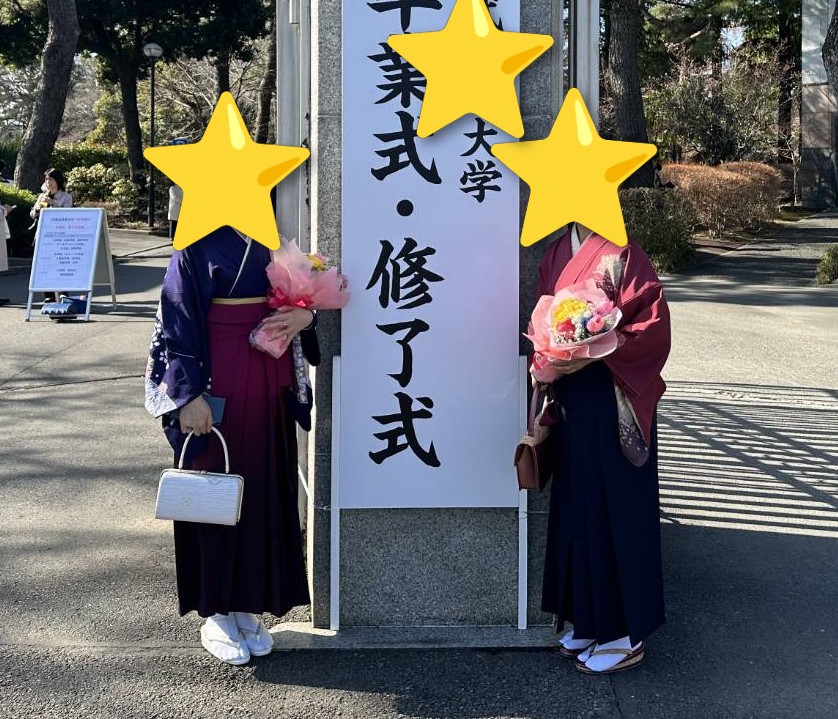 卒業式・入学式の着付け