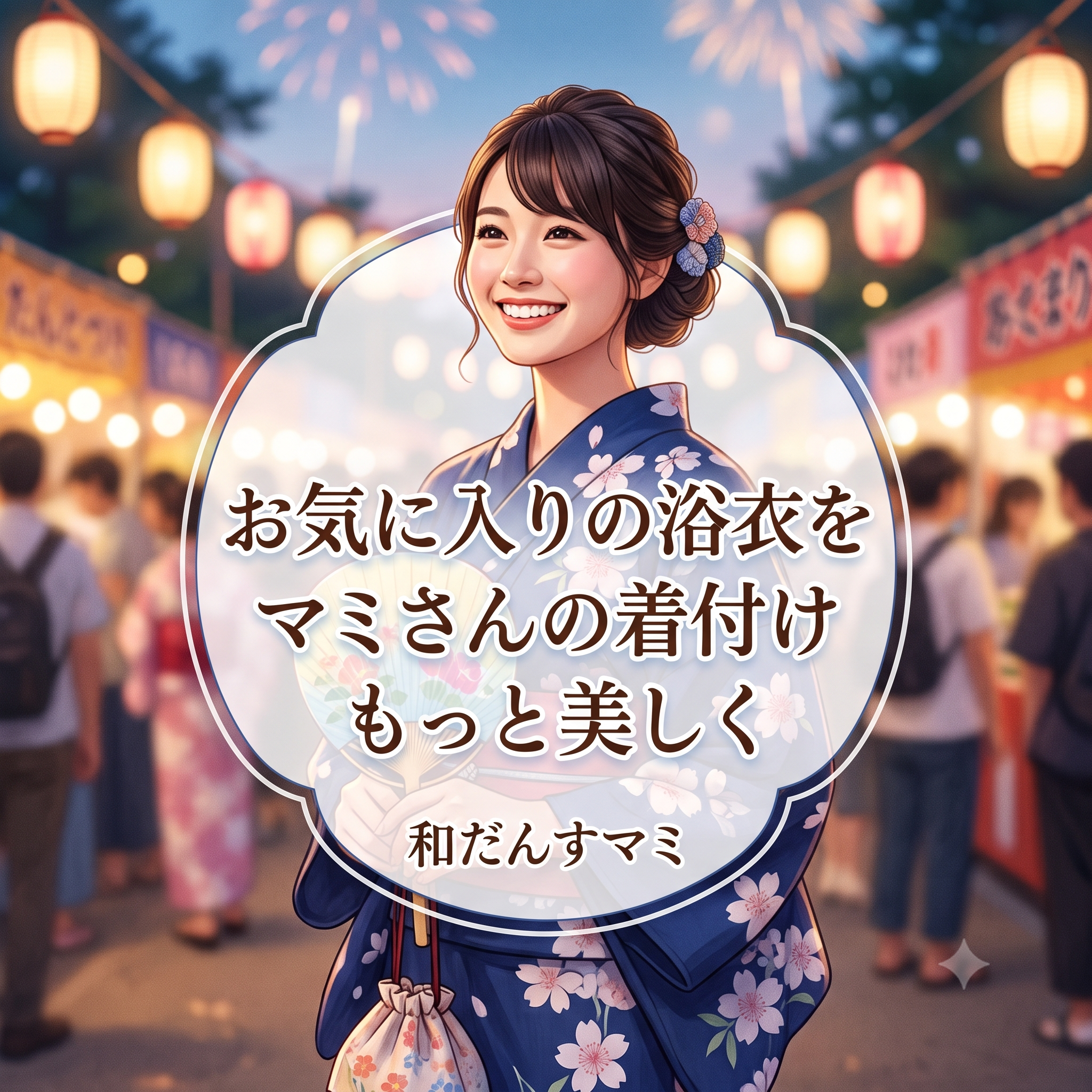 お持ち込み浴衣の着付け予約受付中