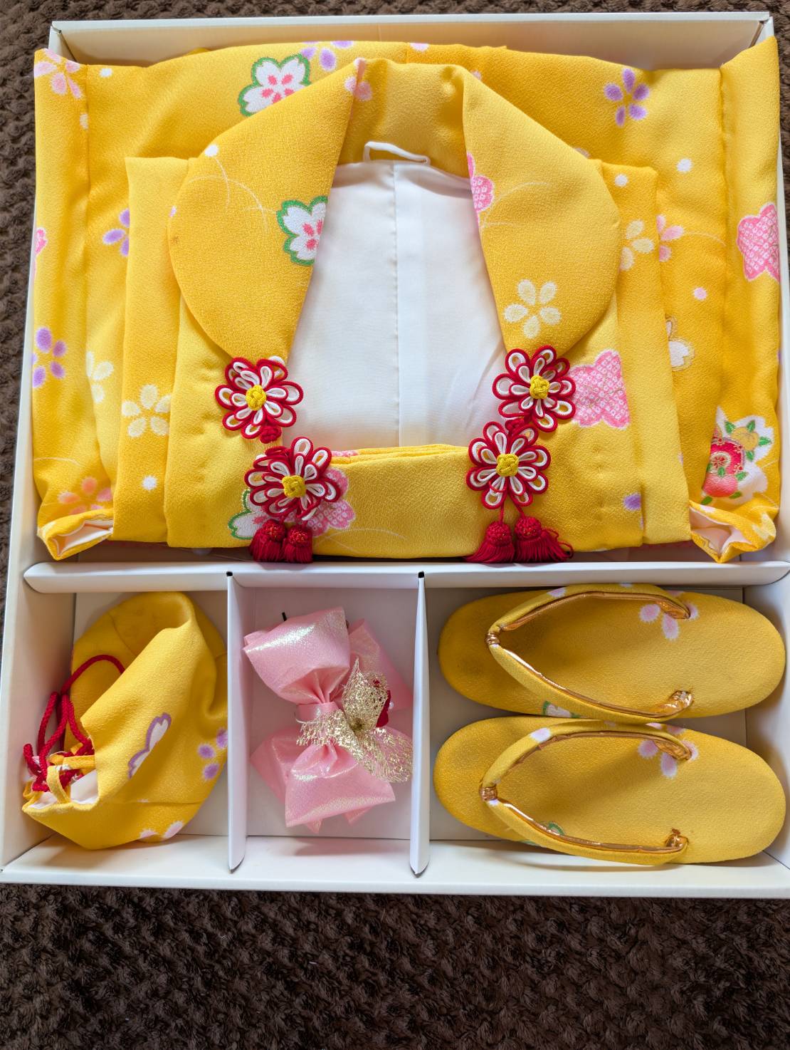 3歳 七五三 草履・巾着・小物一式セット