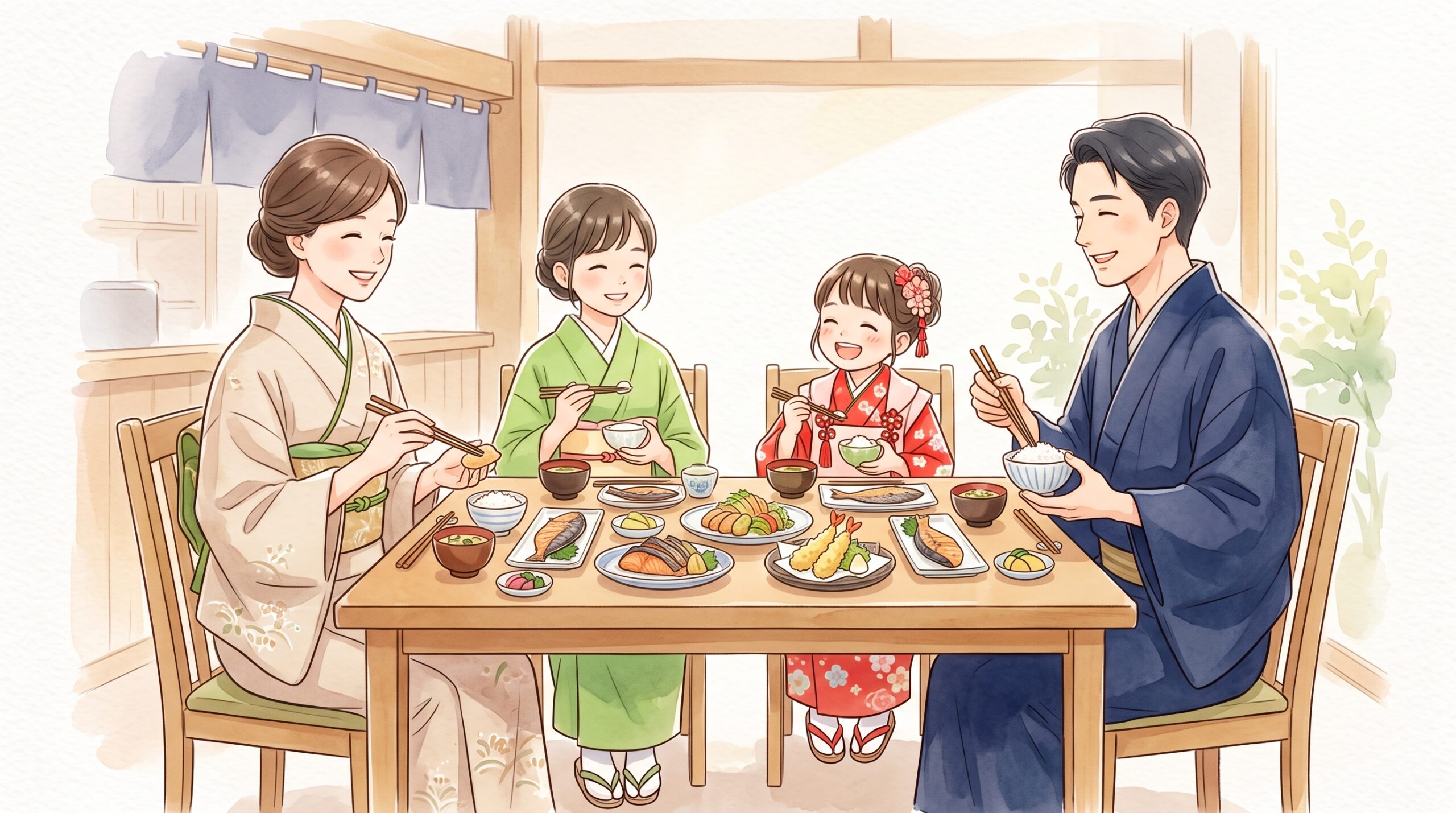 着物姿でのお食事も安心な安心補償サービス