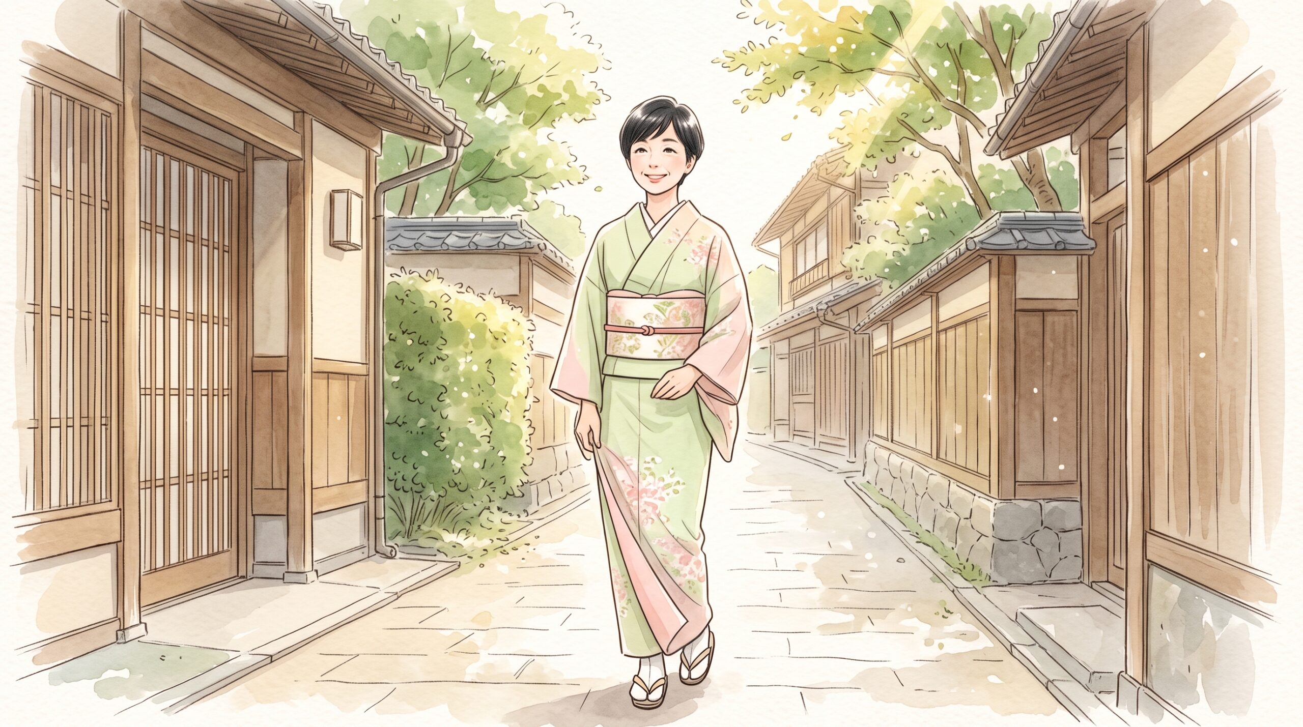 着物でお出かけ安心ガイド 和だんすマミのワンポイント所作集